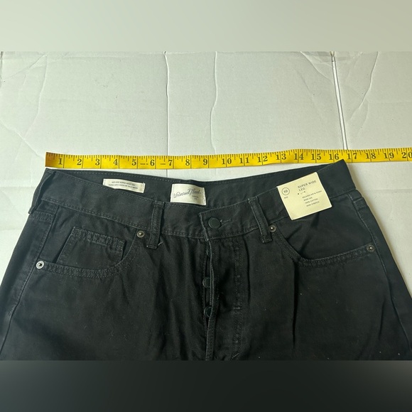 Universal Thread Women's Mid-Rise Super Wide Leg Jeans Size 10 - Picture 6 of 9